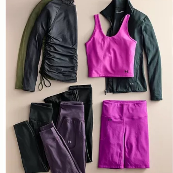 Women’s adidas Nike mystery athletic fitness box bras tops under armour workout - Picture 2 of 5